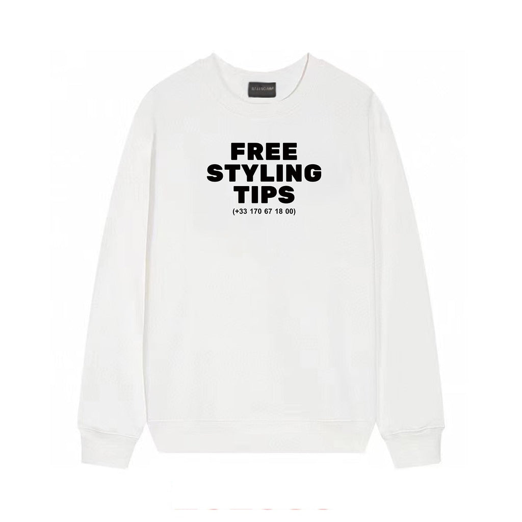 STYLING HOTLINE  printed sweatshirt