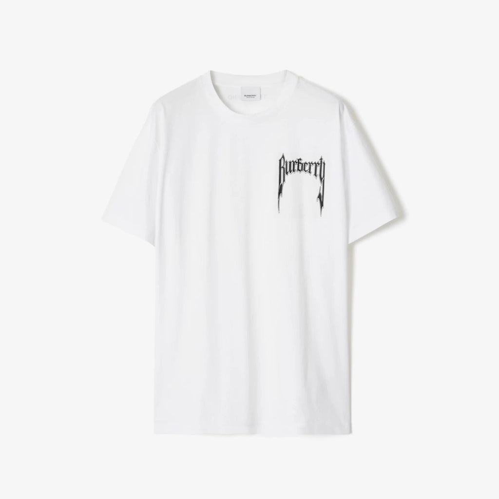 WOMEN'S B Logo Print Cotton T-shirt