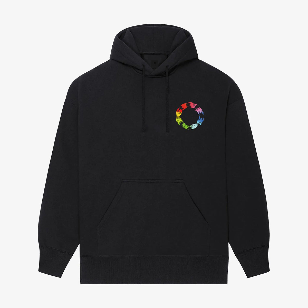 Circle  printed hoodie