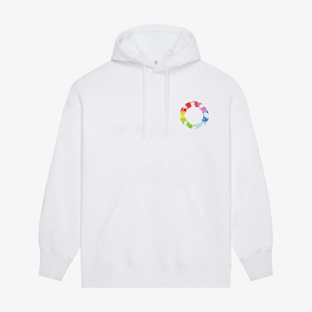 Circle  printed hoodie