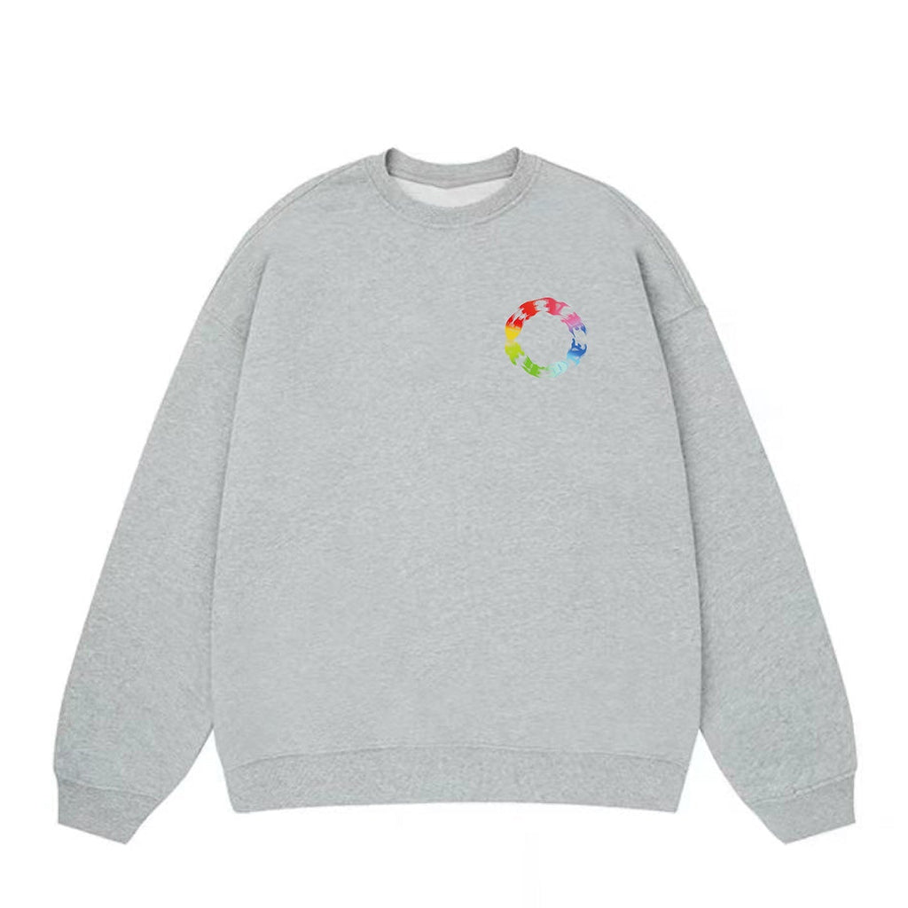 Circle printed sweatshirt