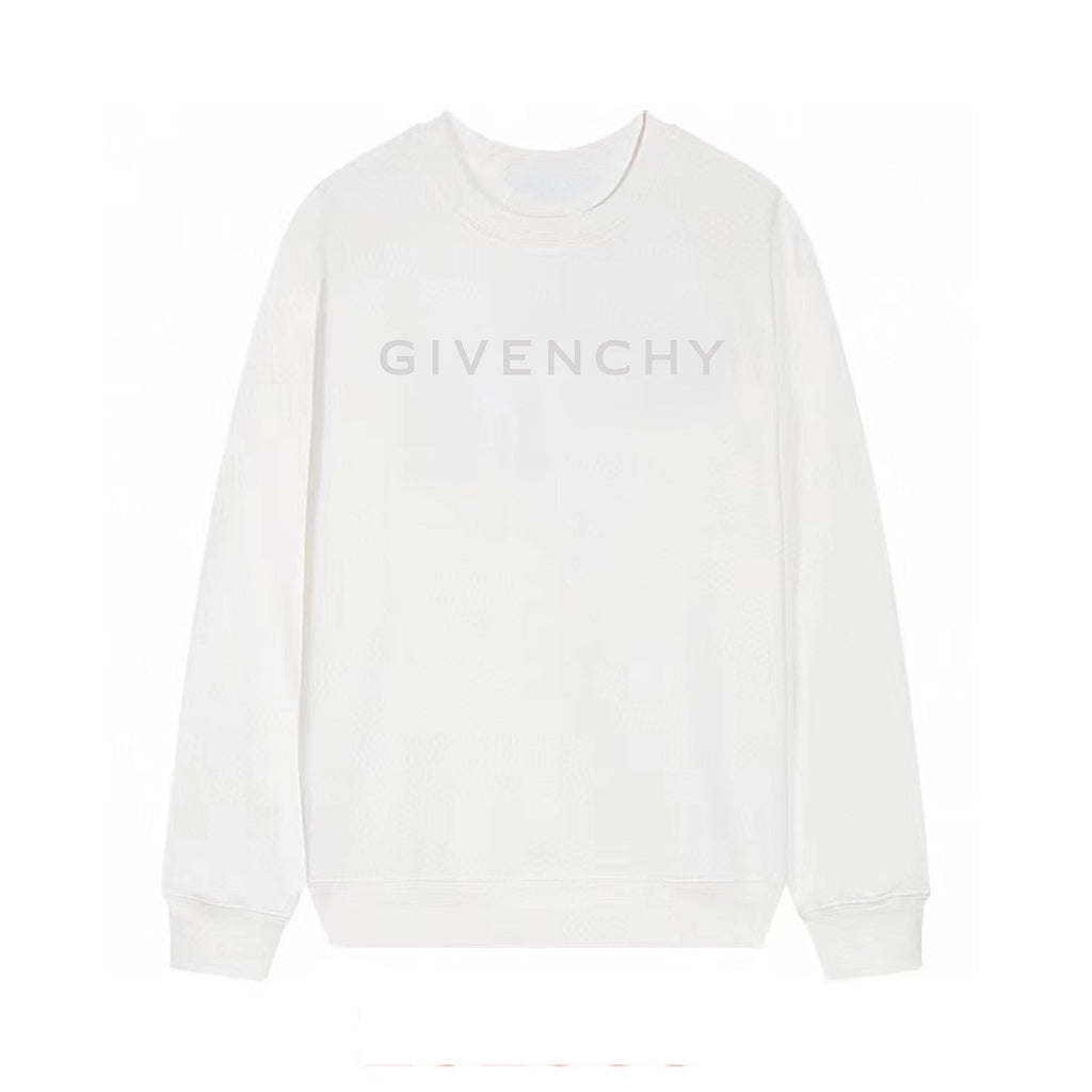 Reflective printed sweatshirt
