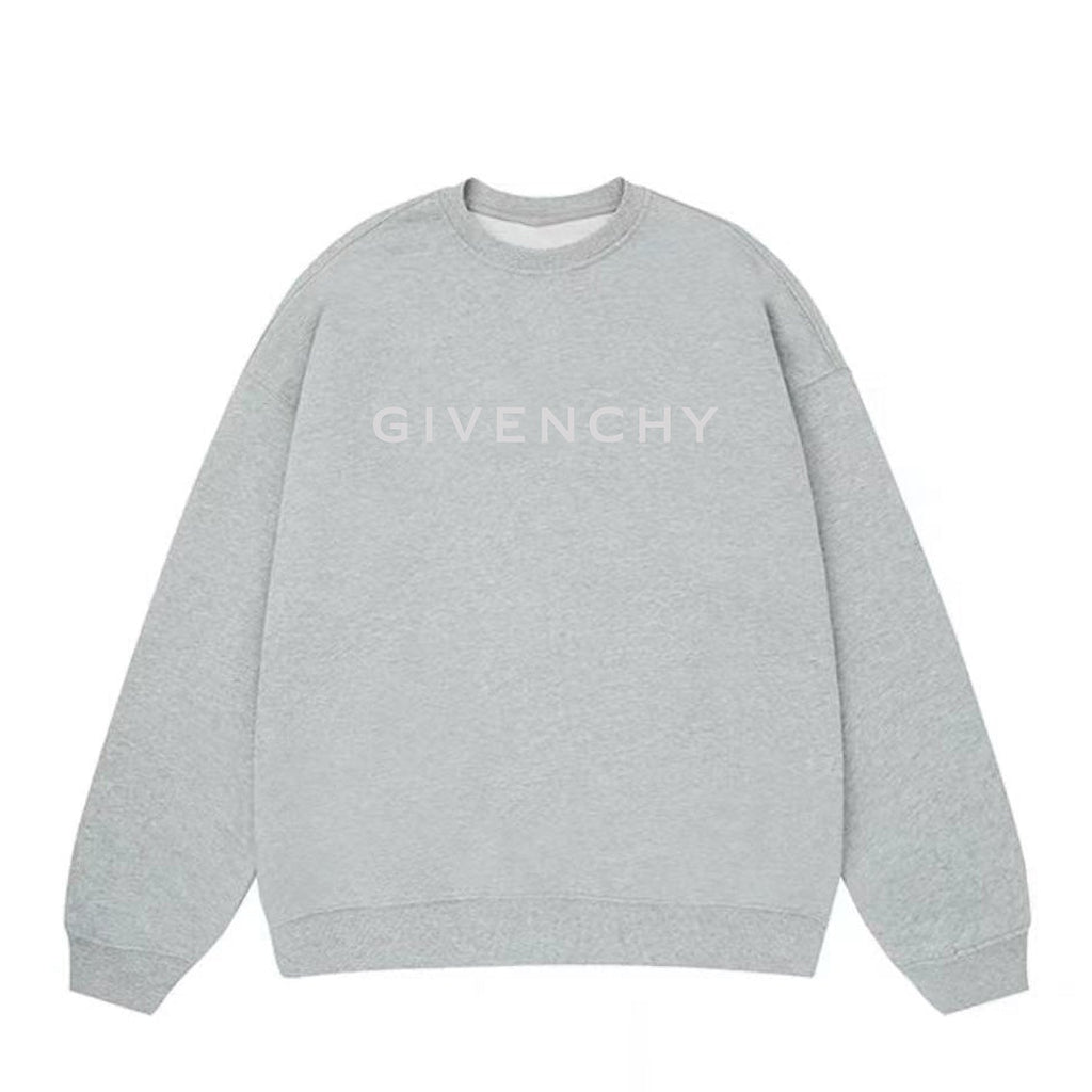 Reflective printed sweatshirt