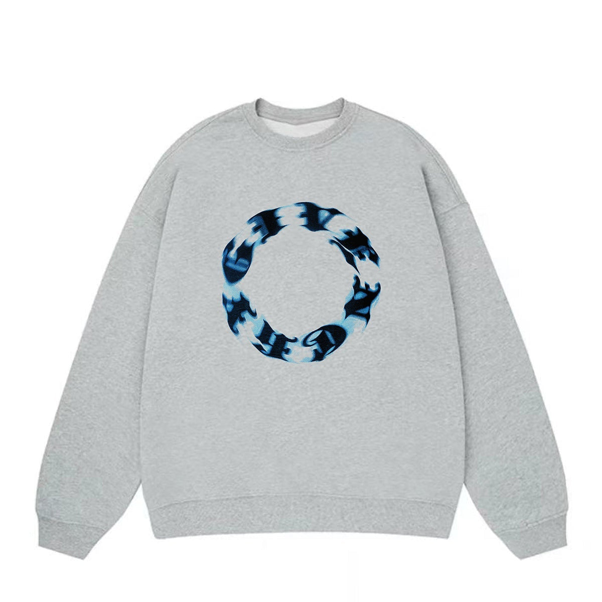 Circle printed sweatshirt