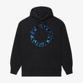 Circle printed hoodie