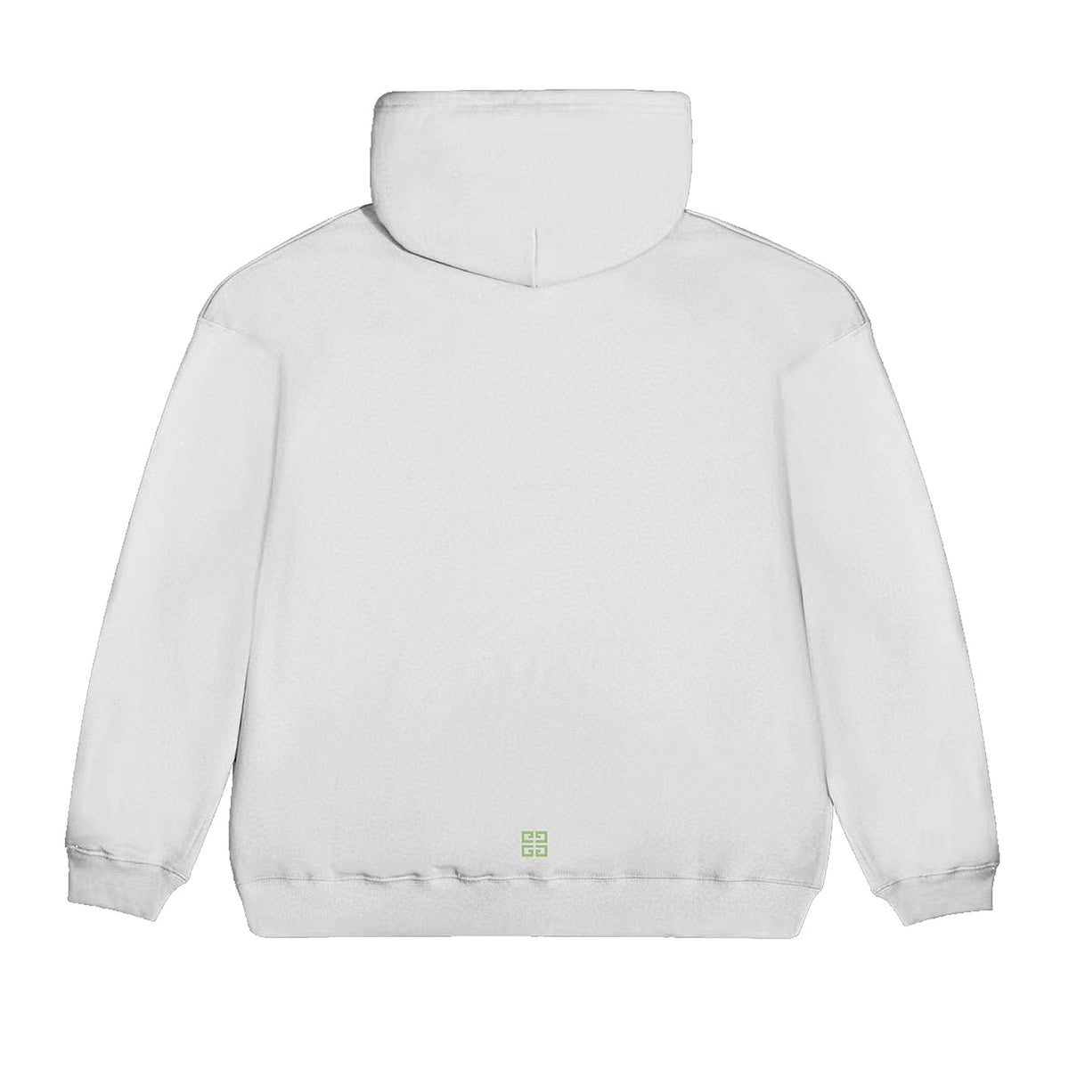 circle printed hoodie