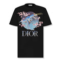 DINOSAUR PRINTED BLACK T SHIRT