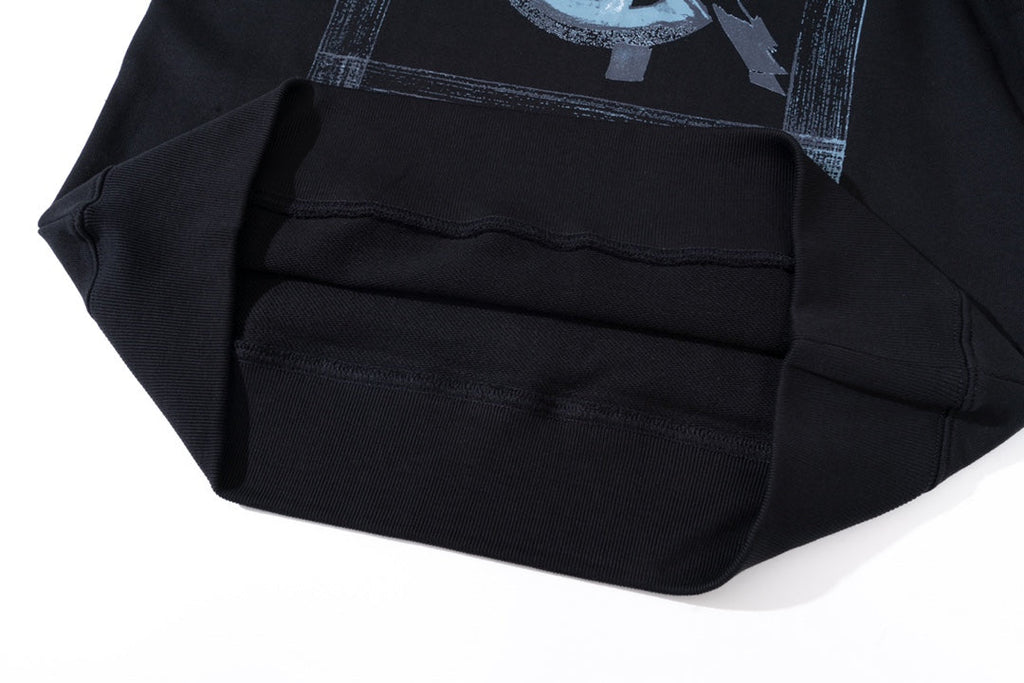 Simple Printed Sweatshirt