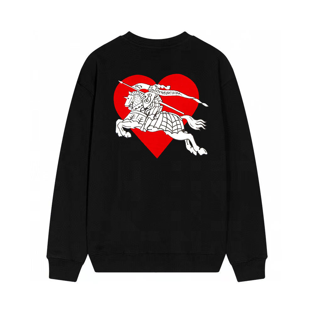 Heart Printed Sweatshirt