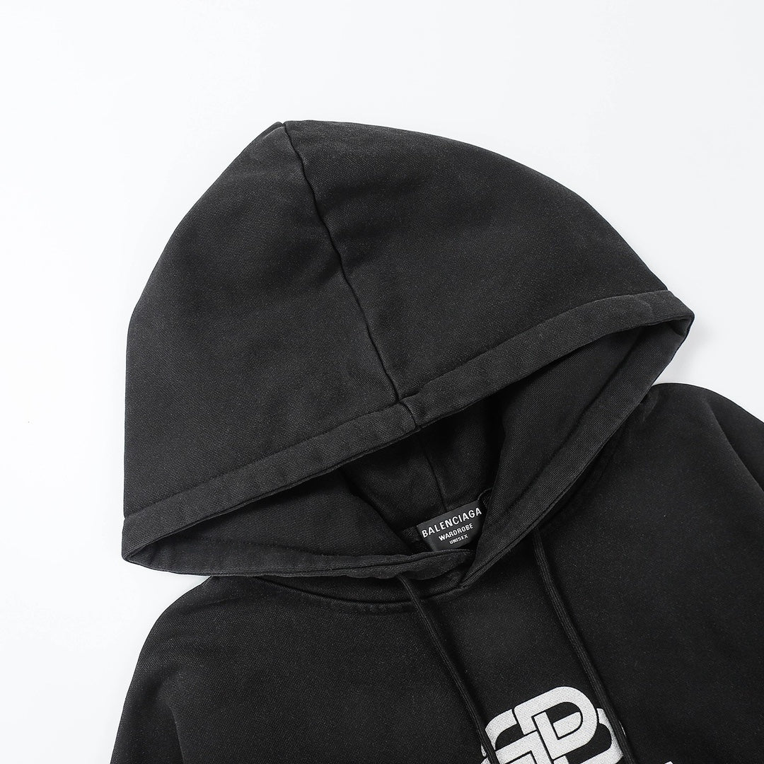 Classic logo print hoodie