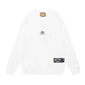 Joint logo embroidered print sweatshirt