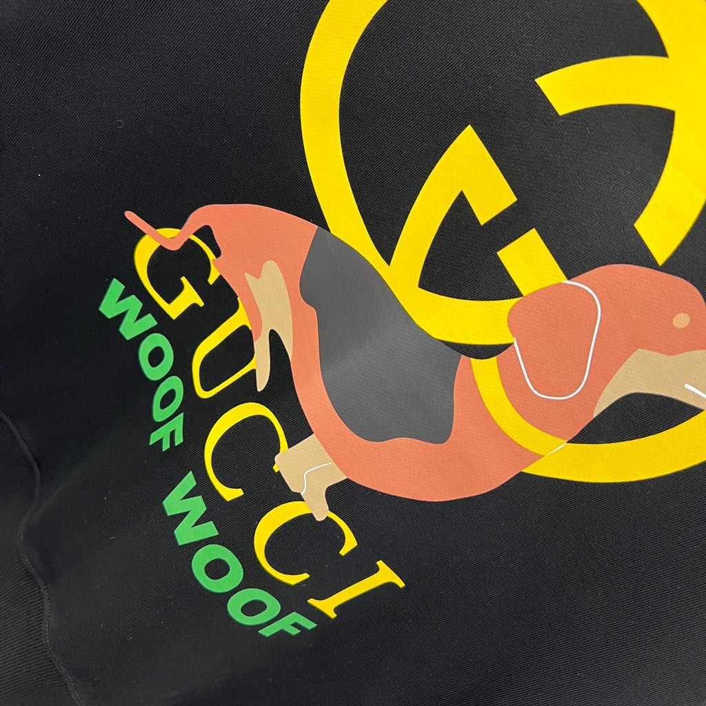 dog logo print sweatshirt