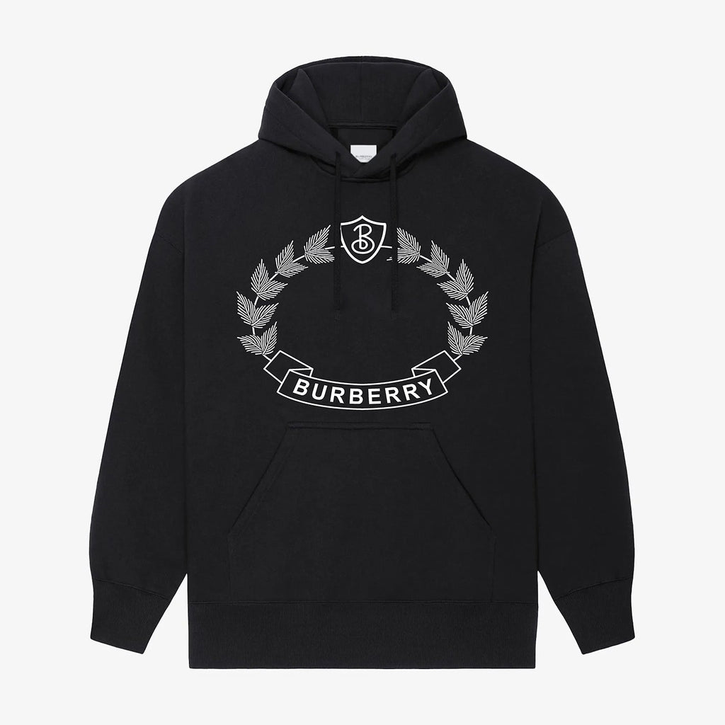 Oak Leaf Crest printed hoodie