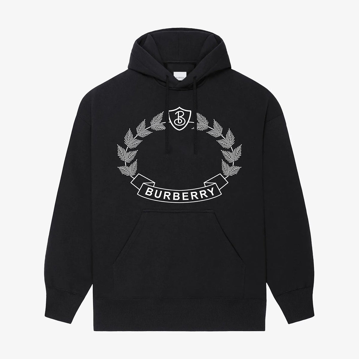 Oak Leaf Crest printed hoodie