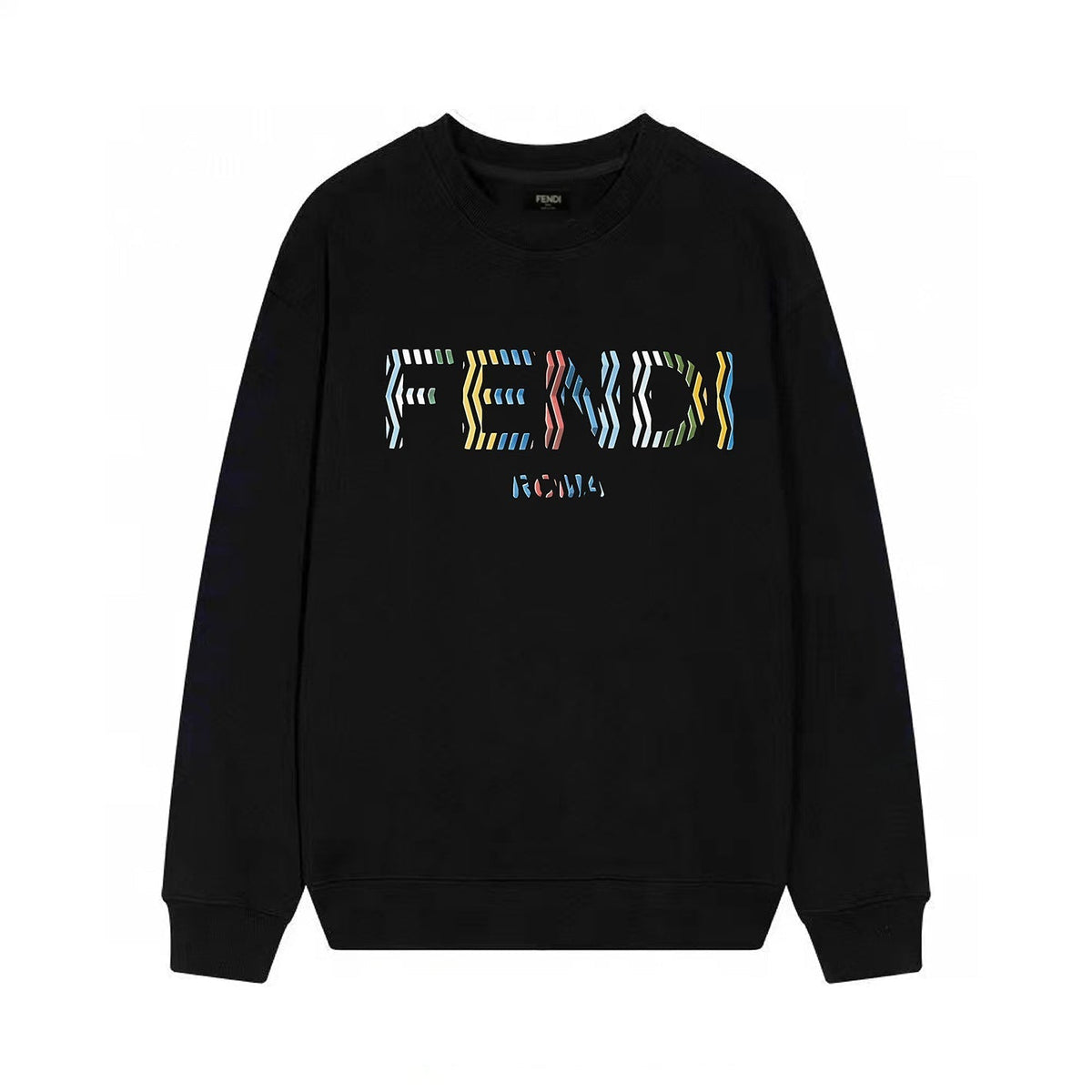 Colorful logo printed sweatshirt
