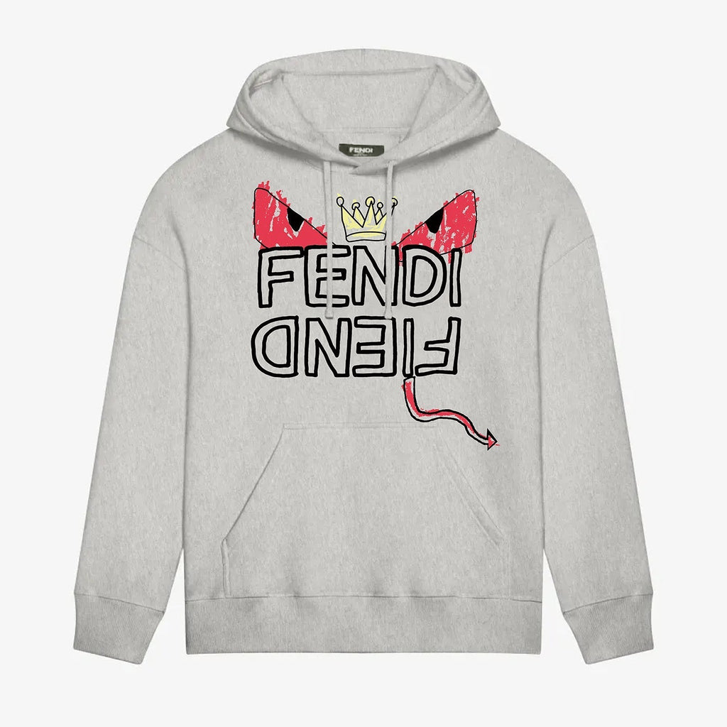 Cartoon printed hoodie