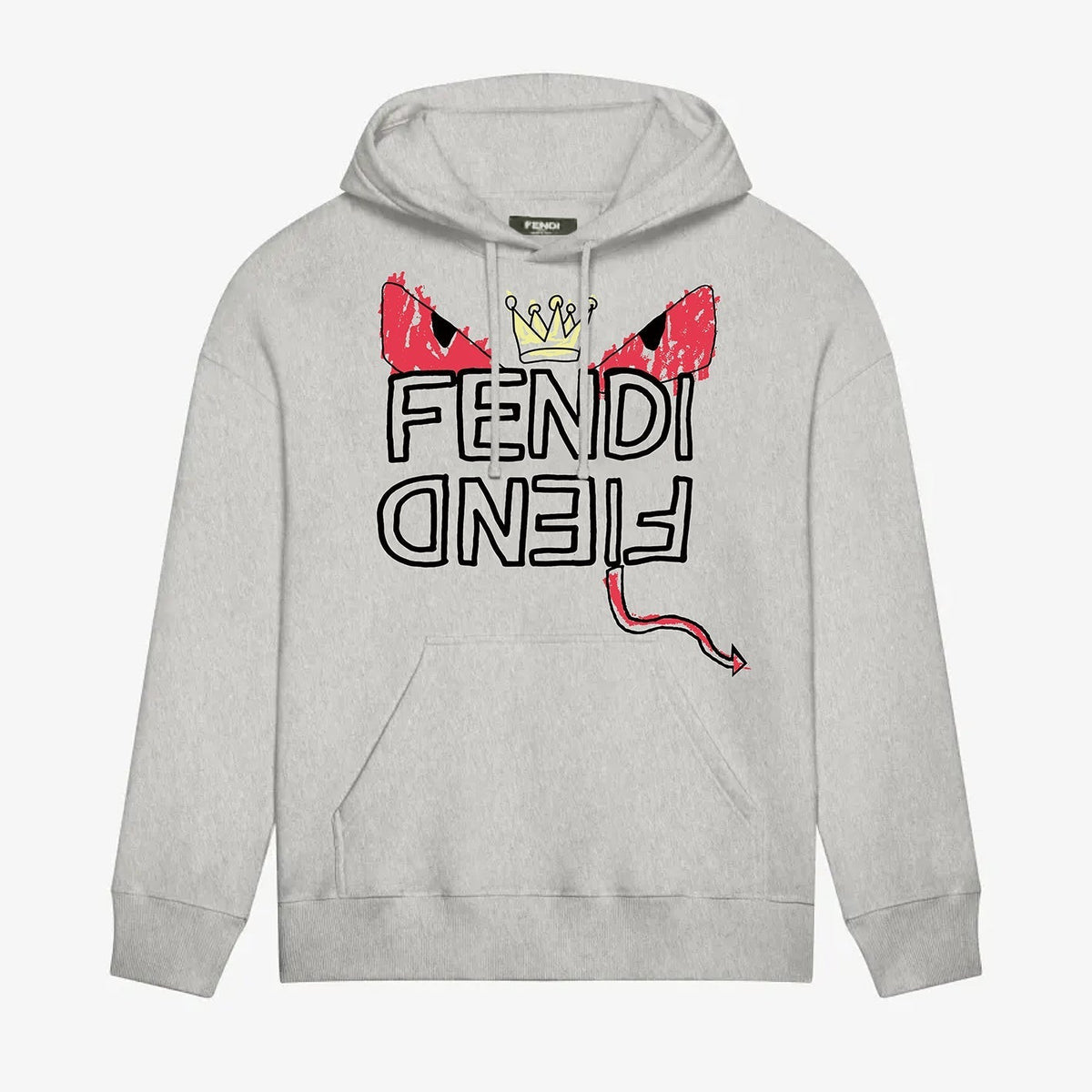 Cartoon printed hoodie