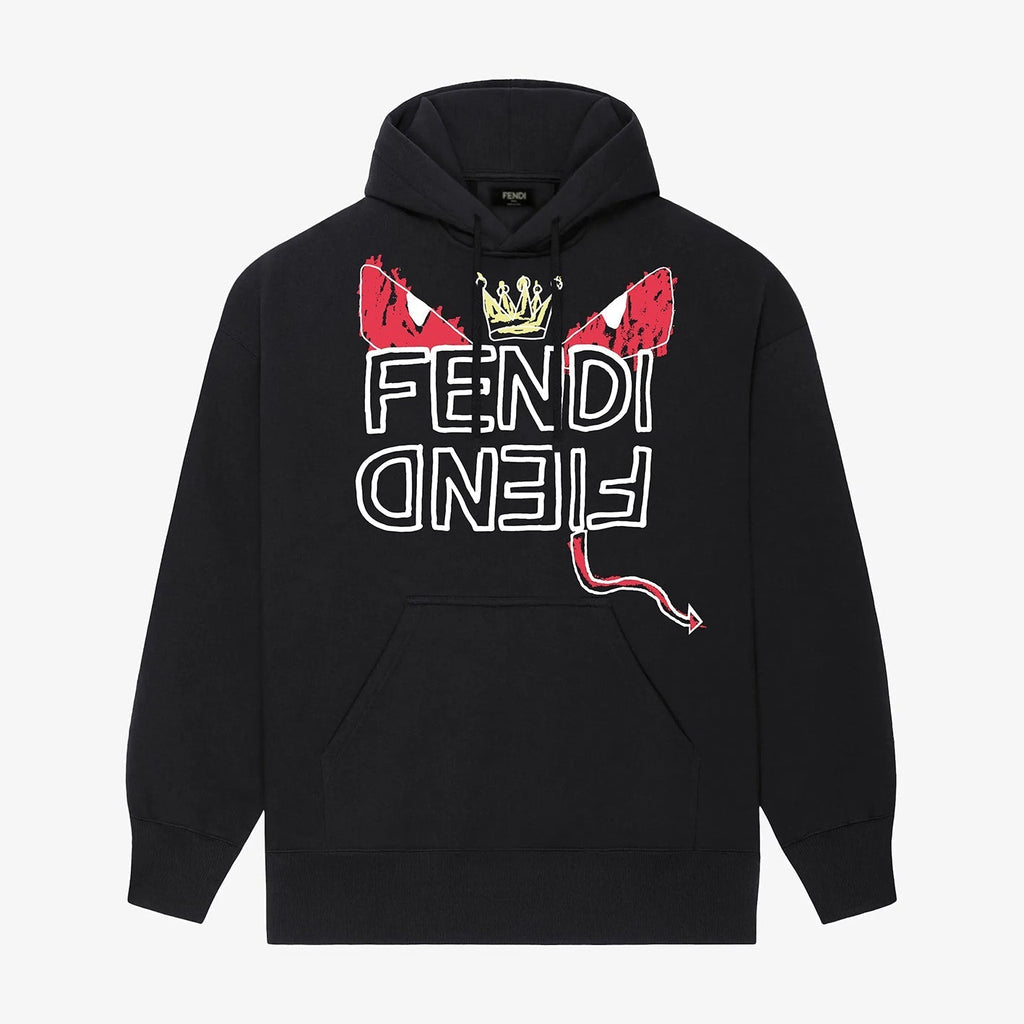 Cartoon printed hoodie