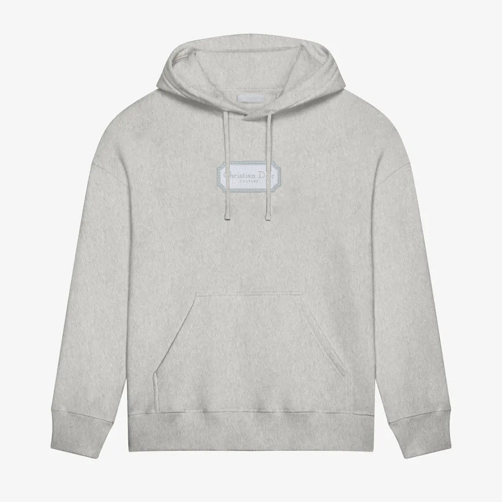 Crewneck printed hoodie