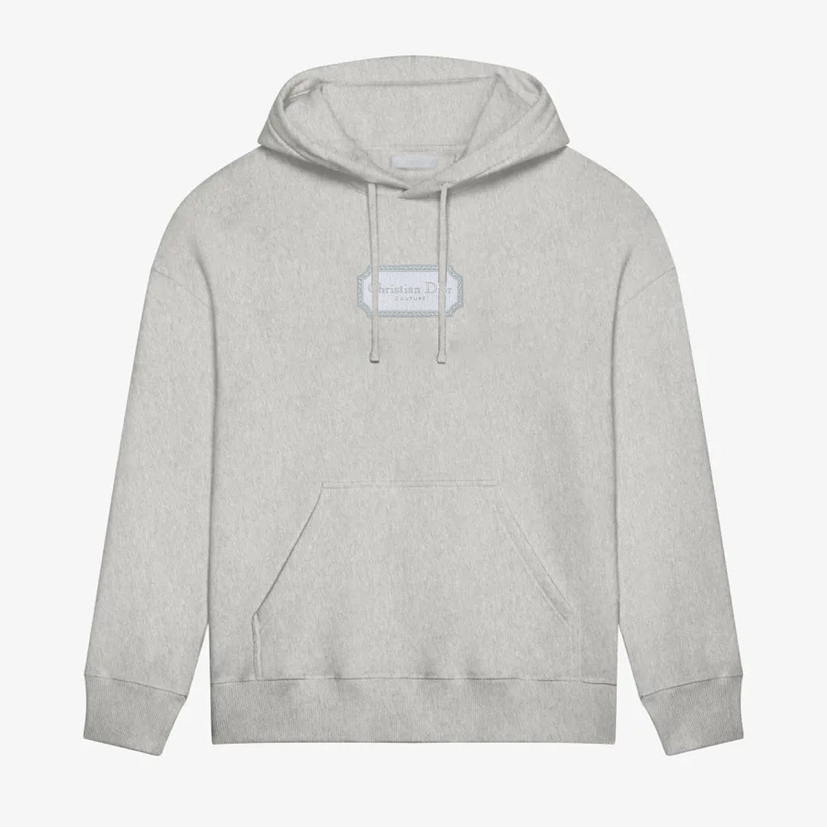 Crewneck printed hoodie