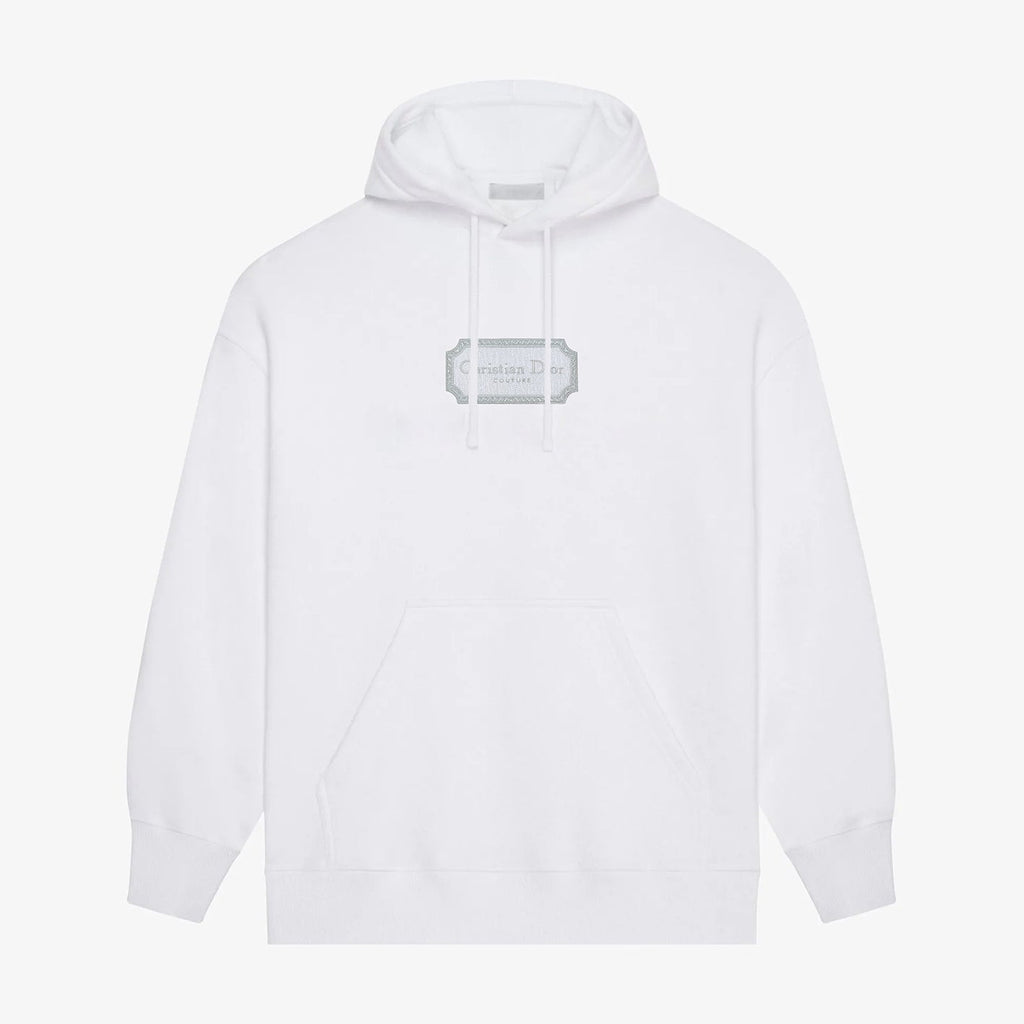 Crewneck printed hoodie