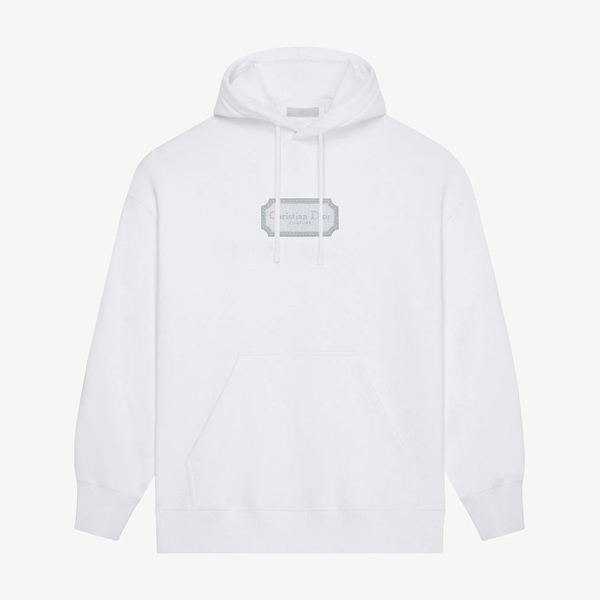 Crewneck printed hoodie