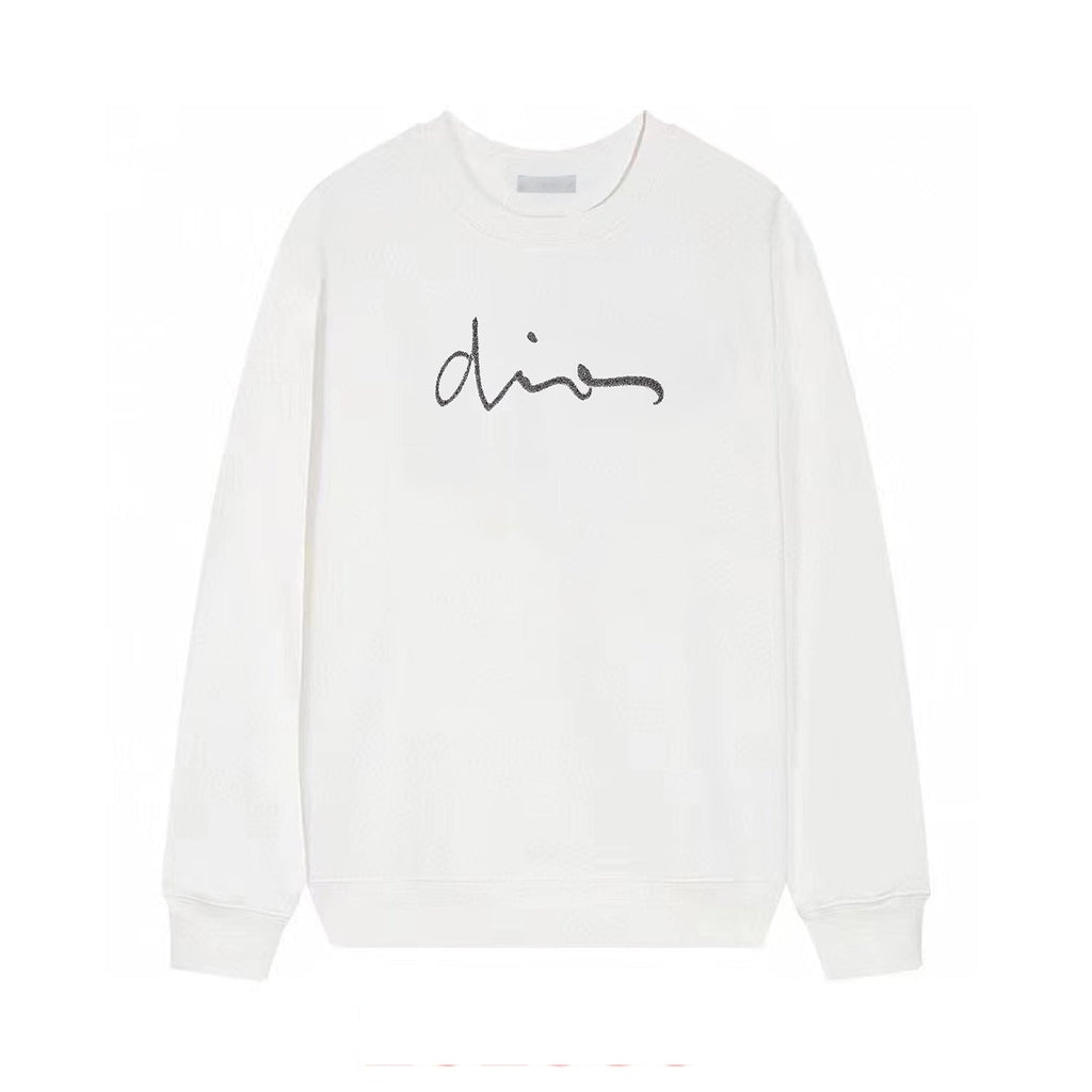 Black logo printed sweatshirt