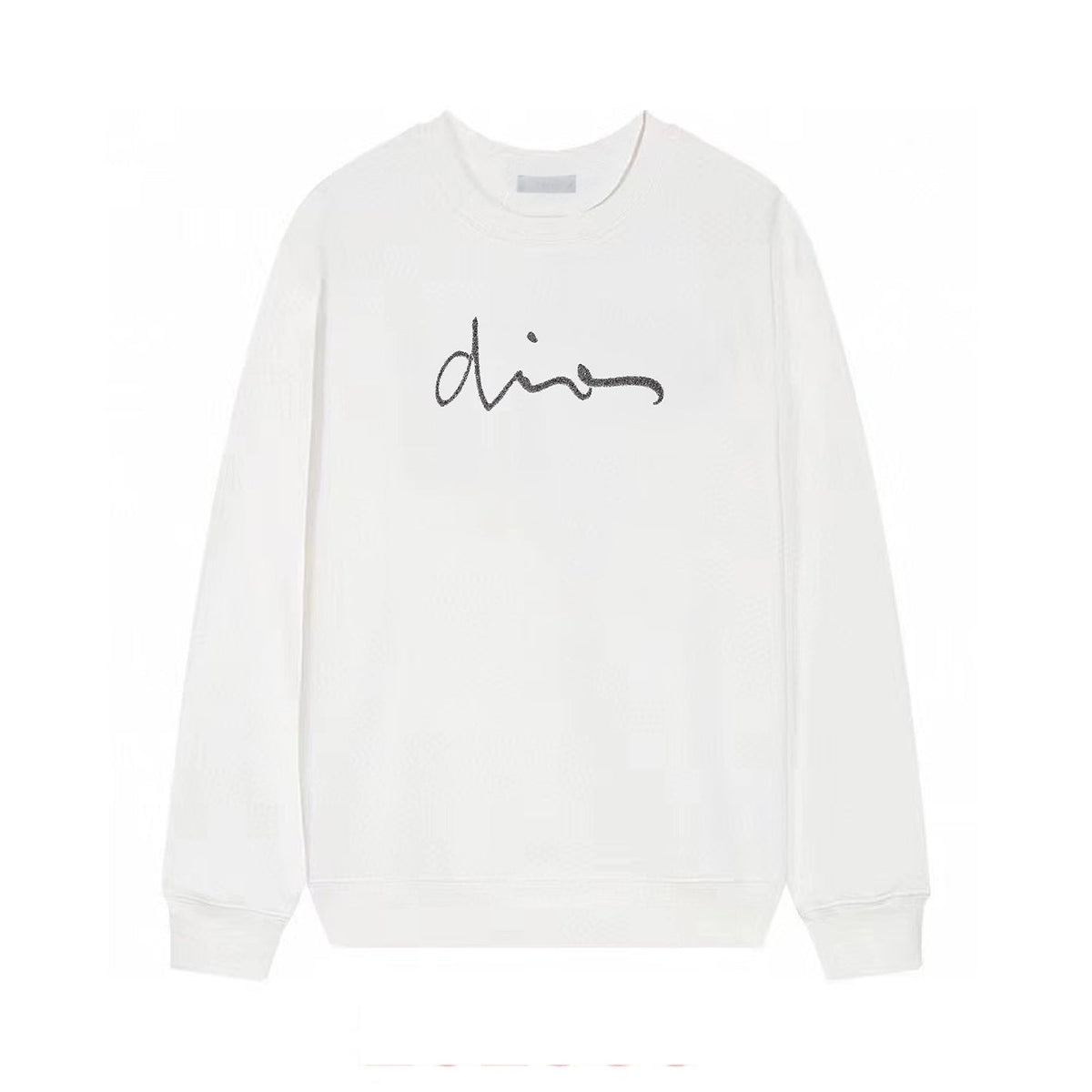 Black logo printed sweatshirt