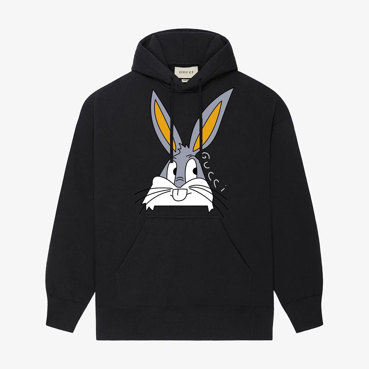 Bunny printed hoodie