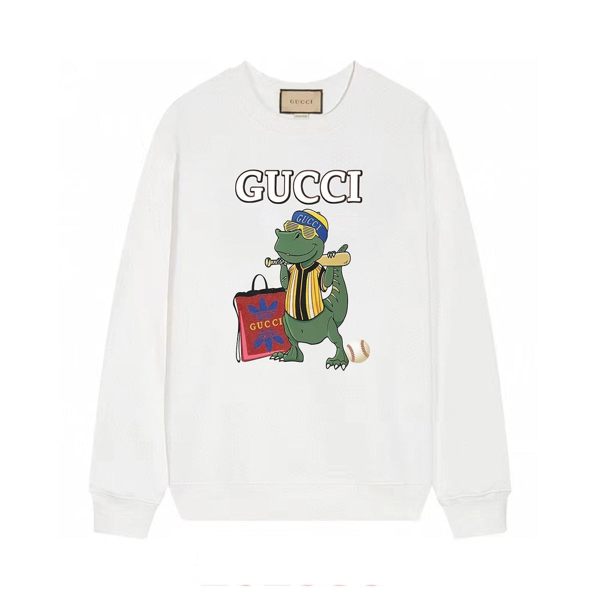 Crocodile printed sweatshirt