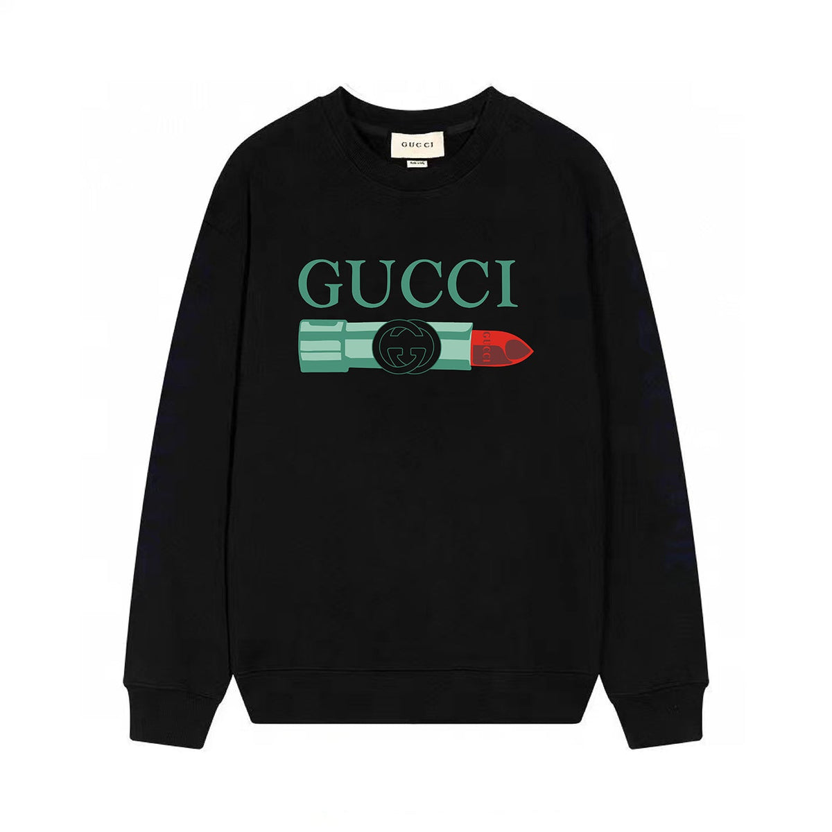 Lipstick printed sweatshirt