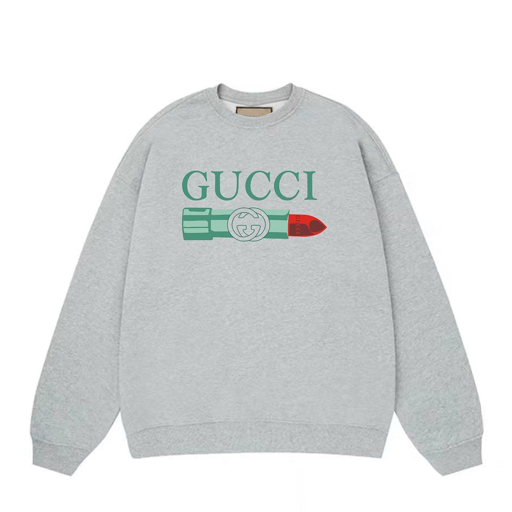 Lipstick printed sweatshirt