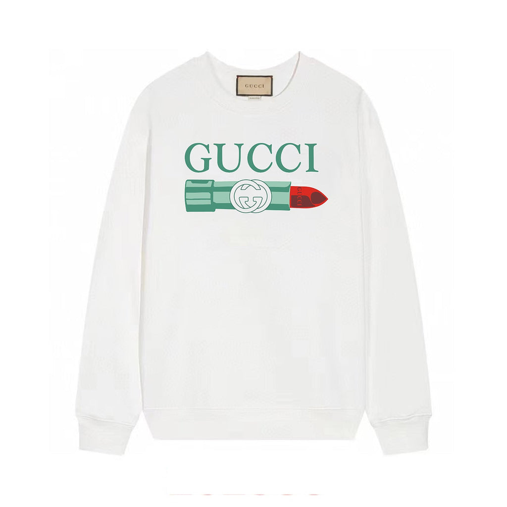 Lipstick printed sweatshirt