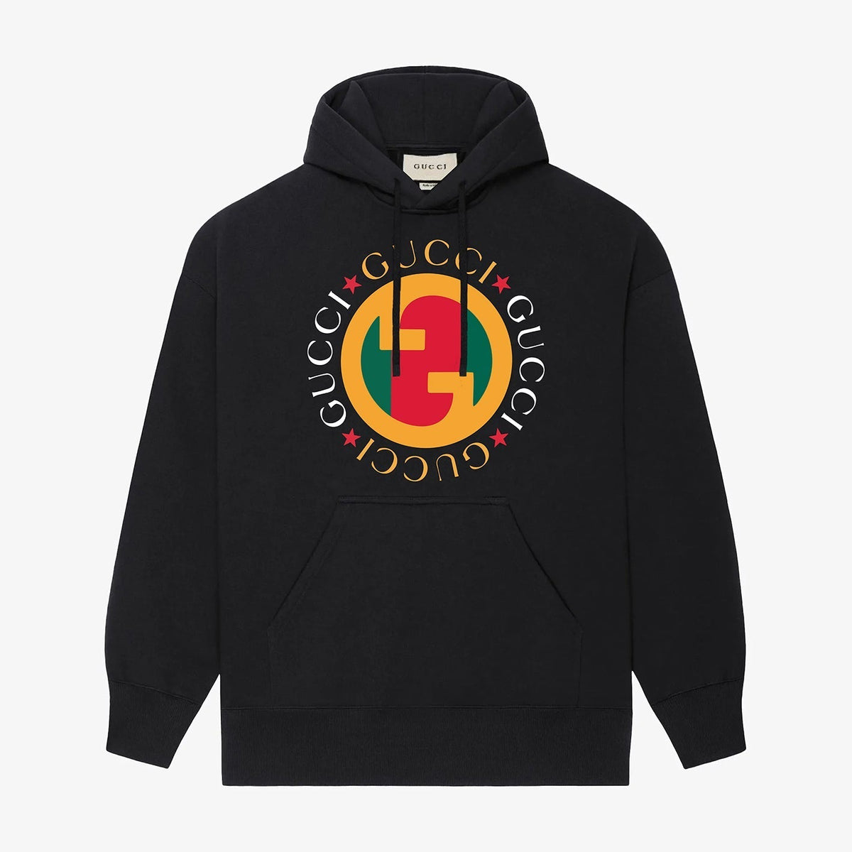 JERSEY printed hoodie