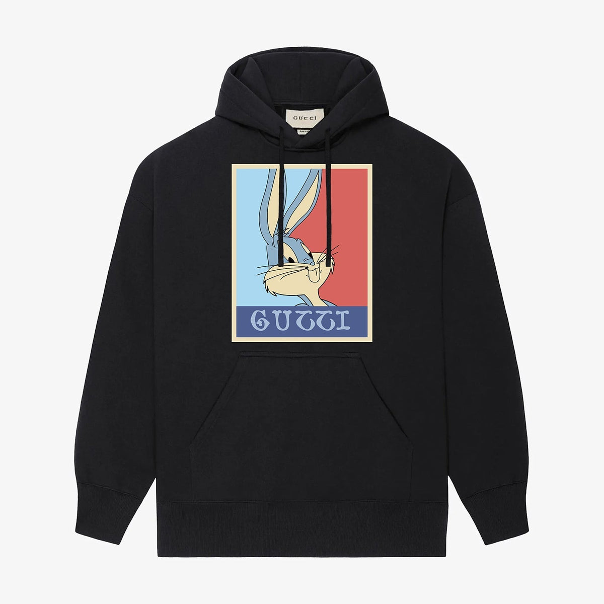 Bunny printed hoodie