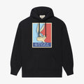 Bunny printed hoodie
