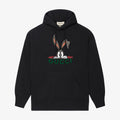 Bunny printed hoodie