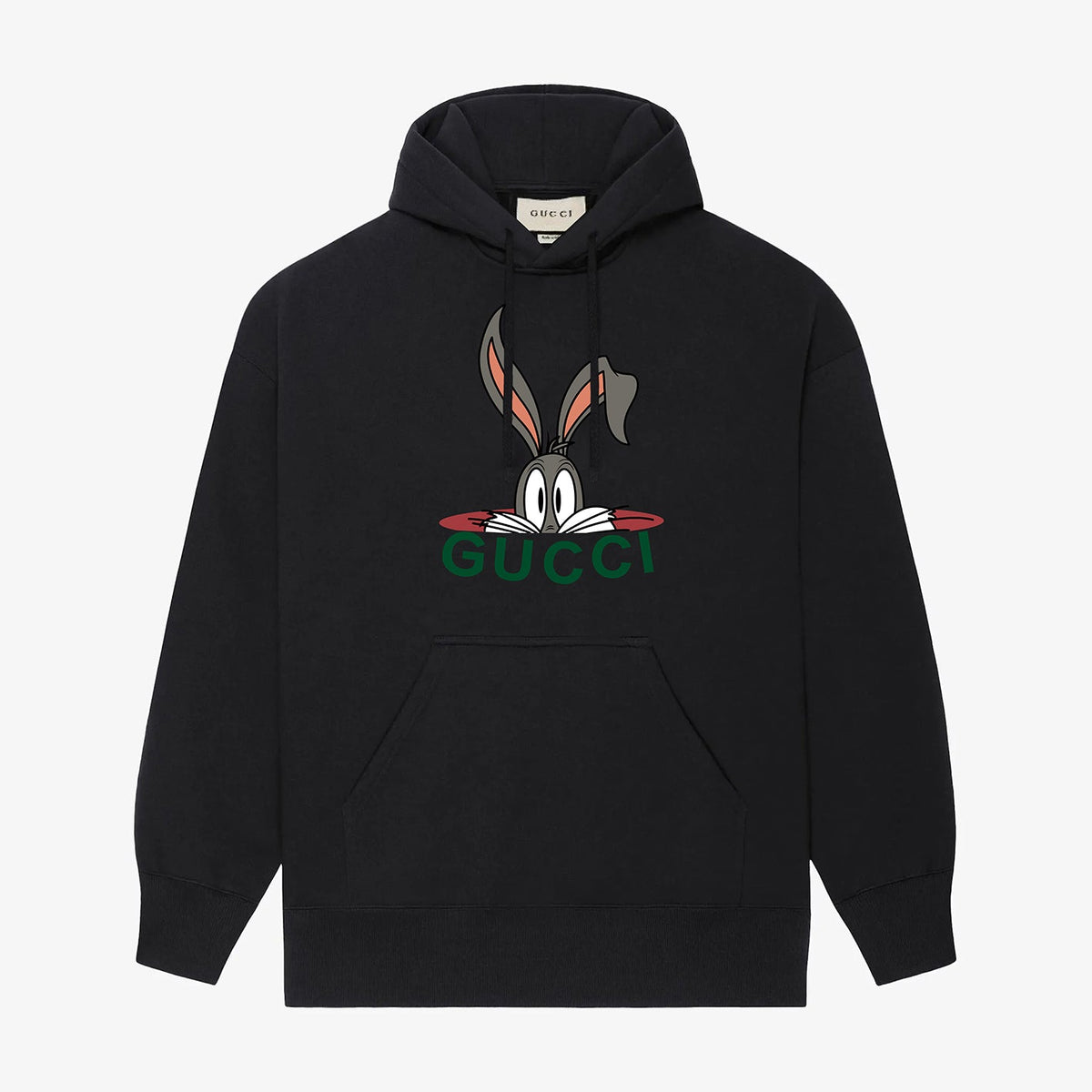 Bunny printed hoodie