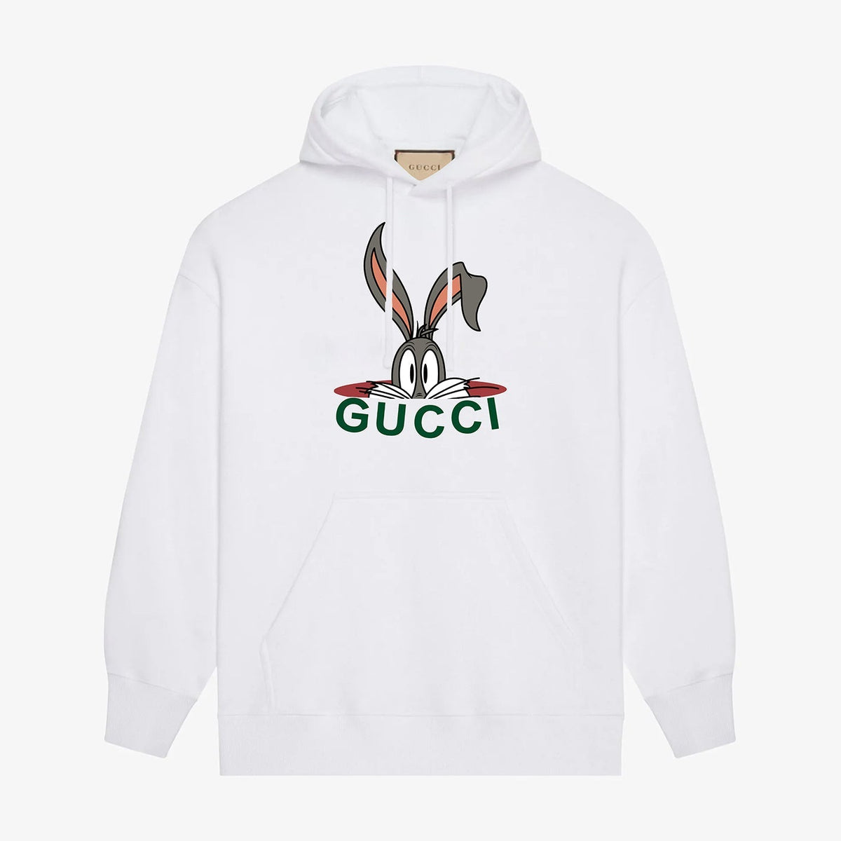 Bunny printed hoodie