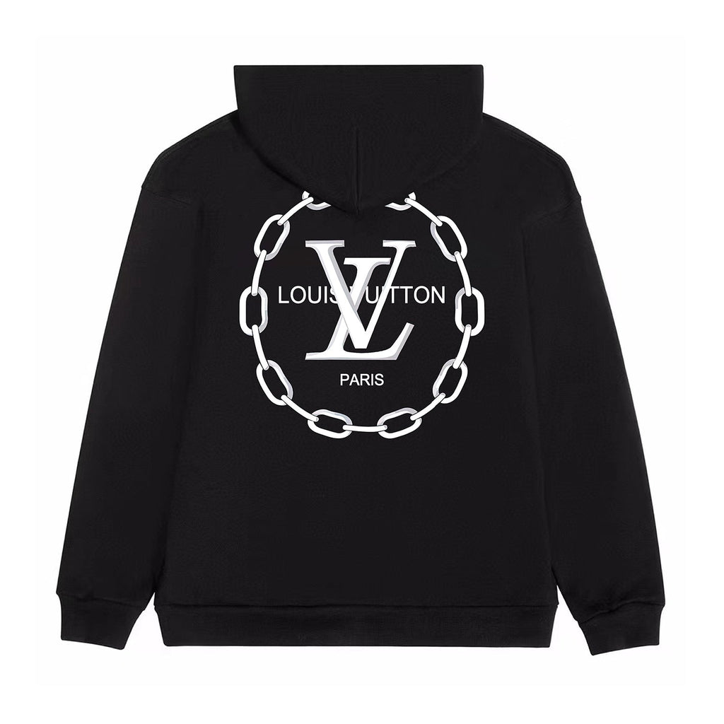 Chain printed hoodie