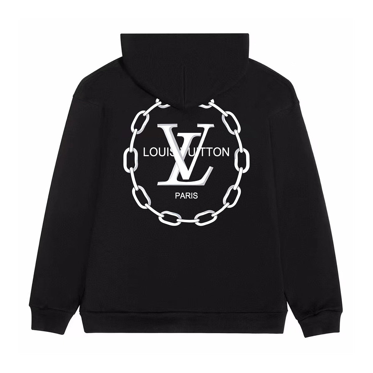 Chain printed hoodie