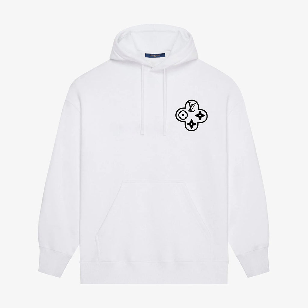 Chain printed hoodie
