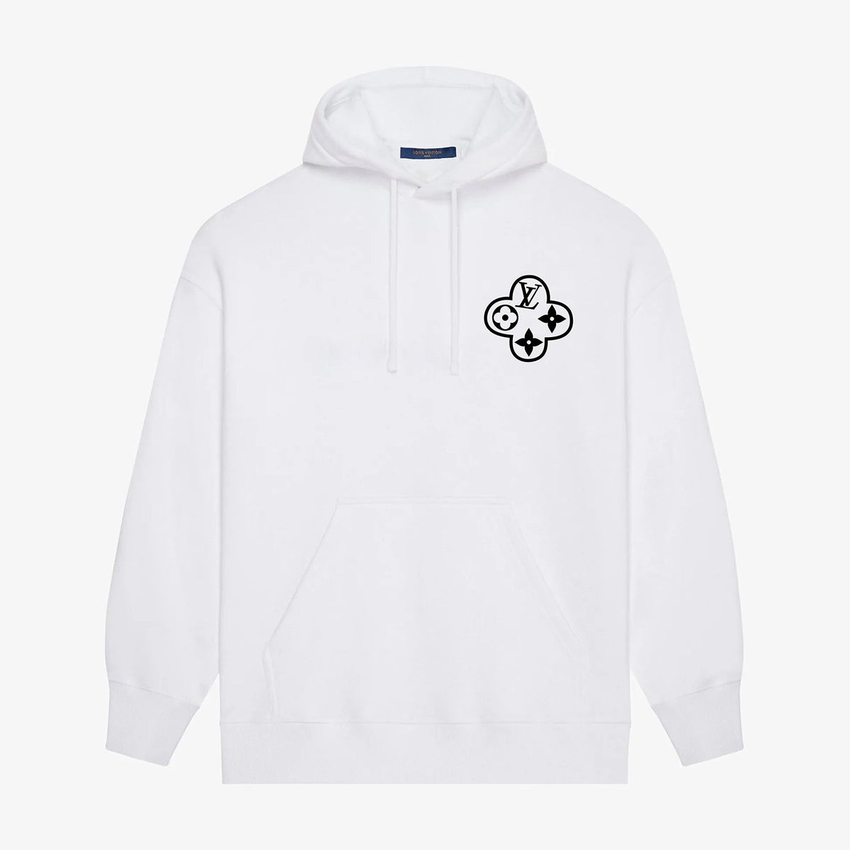 Chain printed hoodie