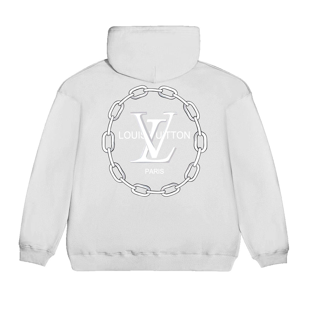 Chain printed hoodie