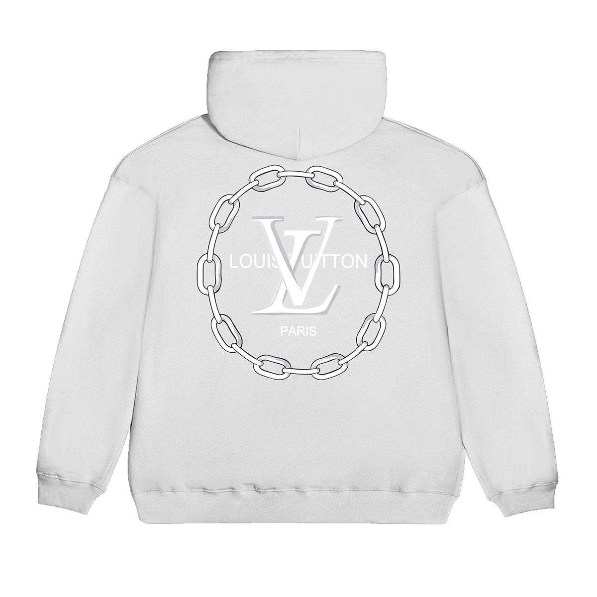Chain printed hoodie