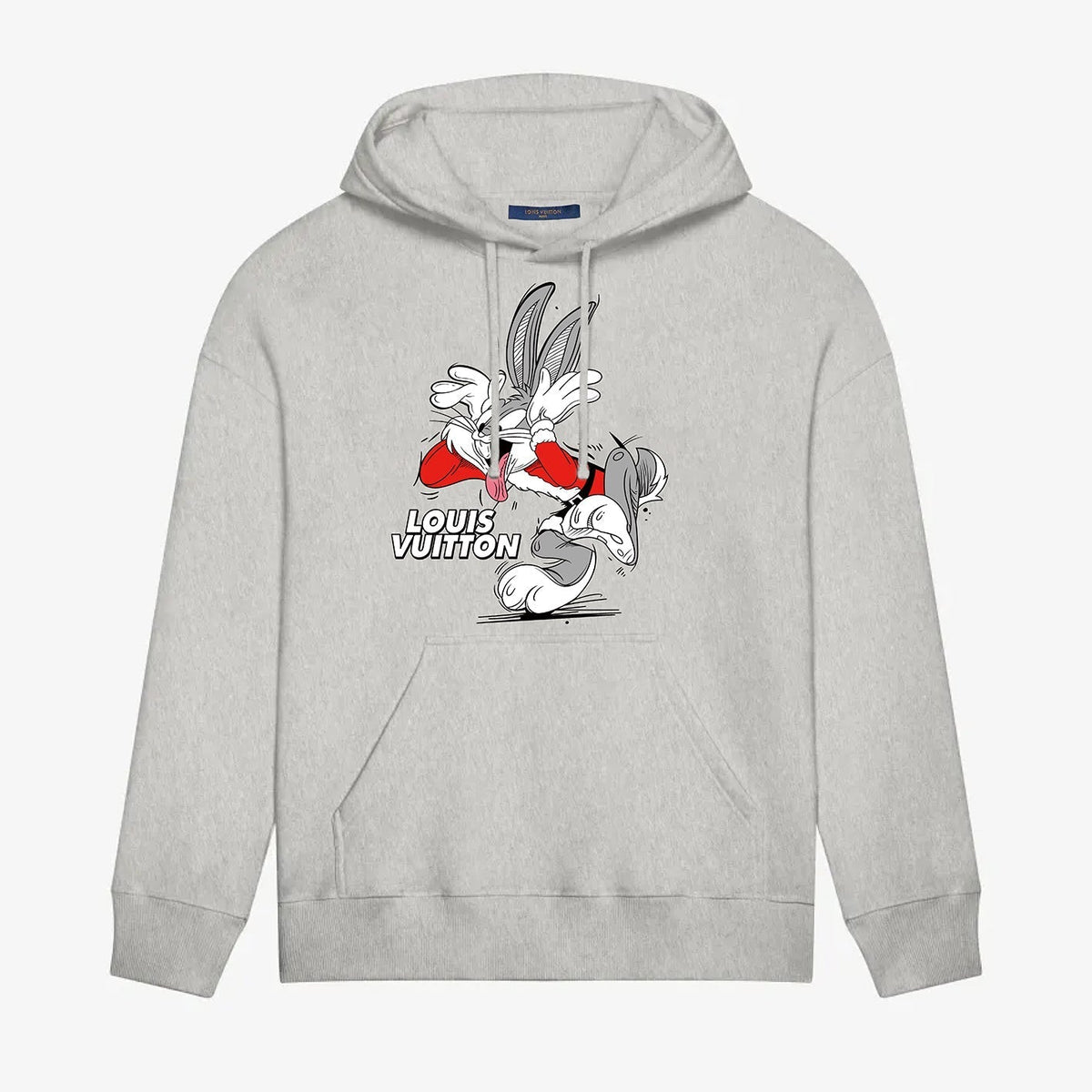 Bunny printed hoodie