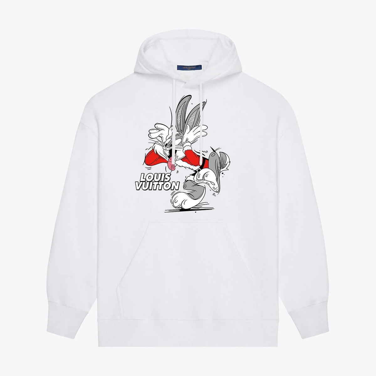 Bunny printed hoodie