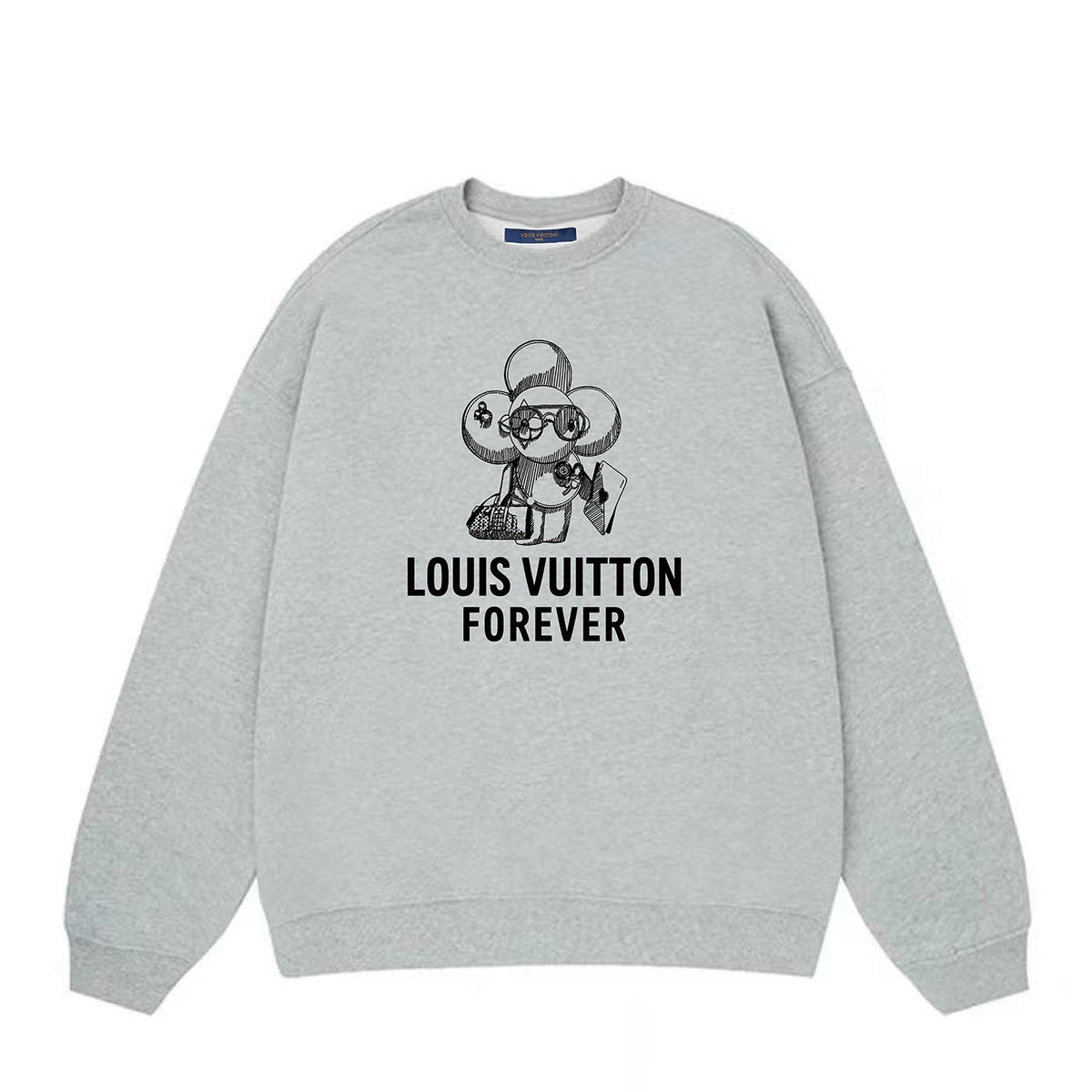 flower printed sweatshirt