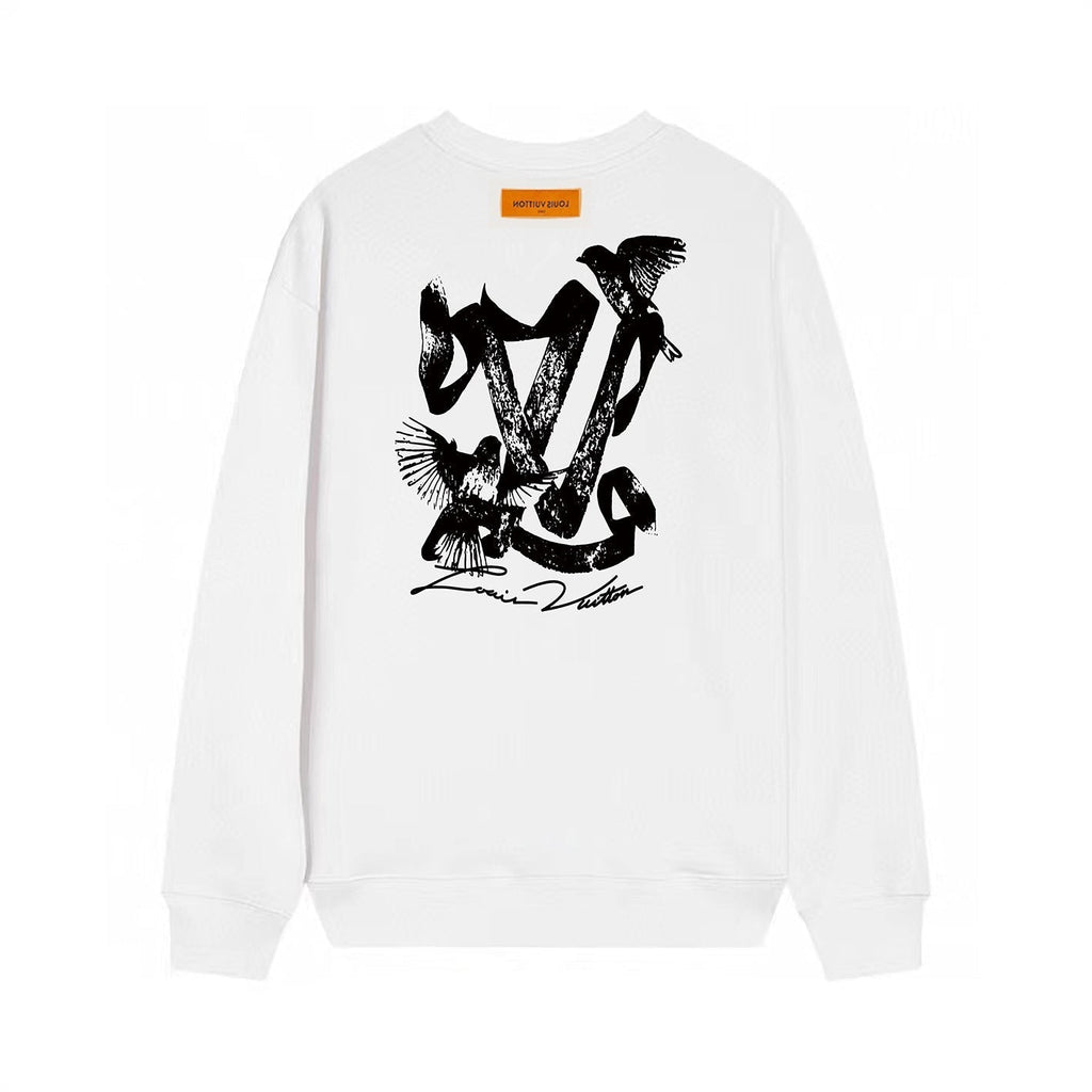 Bird printed sweatshirt