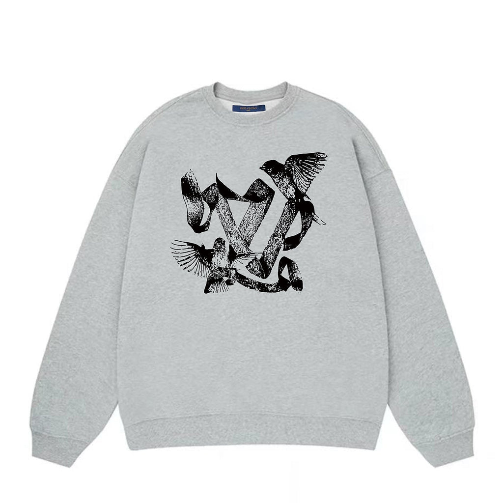 Bird printed sweatshirt
